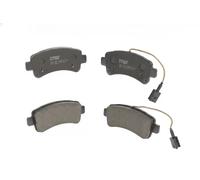 TRW Jeu de plaquettes de frein GDB2106 arrière pour Fiat, Peugeot, Citroën, Opel