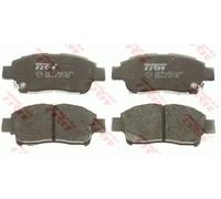Plaquettes de frein GDB3218 TRW pour TOYOTA YARIS
