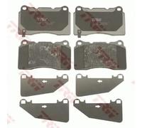 Plaquettes de frein GDB3349 TRW pour SUBARU MITSUBISHI OPEL SAAB CADILLAC