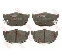 TRW Kit de plaquettes de frein GDB3368 arrière pour KIA Cerato I à trois volumes