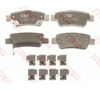 TRW GDB3576 Plaquette de Frein Boîte, Set de 4