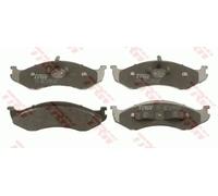 Plaquettes de frein GDB4104 TRW pour JEEP GRAND CHEROKEE I WRANGLER II CHEROKEE