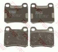 Plaquettes de frein GDB911 TRW pour MERCEDES-BENZ 190 124 A trois volumes
