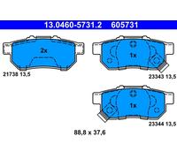 PLAQUETTES DE FREIN HONDA T. CITY/CIVIC/JAZZ 95-15