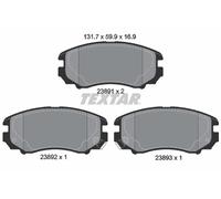 PLAQUETTES DE FREIN HYUNDAI P. IX20 10-/SONATA/SPORTAGE 05-/COUPE