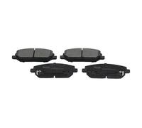 Plaquettes de frein KBP-3055 KAVO PARTS pour HYUNDAI KIA