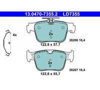 Plaquettes de Frein Kit, à Disque Axial Arrière pour Audi Cupra Ford Seat Sk