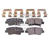 Plaquettes de Frein Kit, à Disque Axial Arrière pour Dodge Hyundai Kia Ssangyong