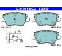 Plaquettes de Frein Kit, à Disque Axial Arrière pour Hyundai Kia Ceed i30 Pr