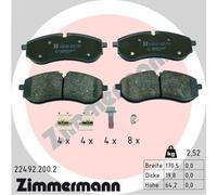 Plaquettes de Frein Kit, à Disque Axial Arrière pour Man VW Crafter Grand. Env.