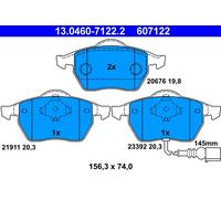 Plaquettes de Frein Kit, à Disque Axial Avant pour Audi Seat Skoda VW A3 Bo -