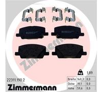 Plaquettes de Frein Kit, à Disque Axial Avant pour Buick ( Sgm ) Chevrolet (S