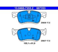 Plaquettes de Frein Kit, à Disque Axial Avant pour Citroën Opel Peugeot Jouet