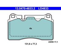 Plaquettes de Frein Kit, à Disque Axial Avant pour Cupra VW Seat Ateca Form
