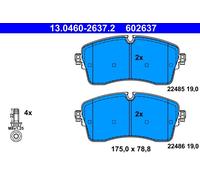 Plaquettes de Frein Kit, à Disque Axial Avant pour Land Rover Discovery Taille