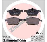 Plaquettes de Frein Kit, à Disque Axial Avant pour Opel Saab Vauxhall 9-5 9