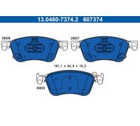 Plaquettes de Frein Kit, à Disque Axial Avant pour Renault Austral Megane Et
