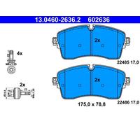 Plaquettes de Frein Kit, à Disque Axial Avant pour Voiture Jaguar Land Rover