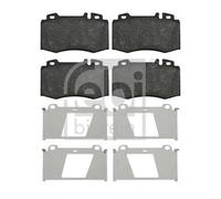 Plaquettes de frein Kit, à disque Axial pour front MERCEDES-BENZ MERCEDES-B