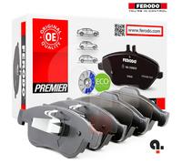 Plaquettes de Frein Kit Avant Ferodo pour Renault Scenic IV Megane IV Captur II