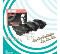 Plaquettes de Frein Kit BREMBO P61124 Côté Arrière Citroen C4 II Peugeot 308