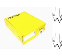 Plaquettes de frein + Kit de réparation d'étrier de frein TEXTAR pour CHRYSLER