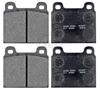 Plaquettes de Frein Kit, Frein à Disque Axial Avant pour Alpha Romeo Bedford