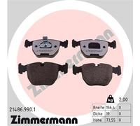Plaquettes de Frein Kit, Frein à Disque Axial Avant pour Alpina, BMW 5 7 B10