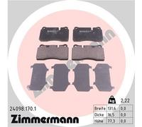 Plaquettes de Frein Kit, Frein à Disque Axial Avant pour Audi Cupra VW Seat A3