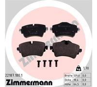 Plaquettes de Frein Kit, Frein à Disque Axial Avant pour BMW (Brilliance) Min ,