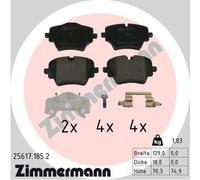 Plaquettes de Frein Kit, Frein à Disque Axial Avant pour BMW Mini 2 Mini-