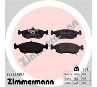 Plaquettes de Frein Kit, Frein à Disque Axial Avant pour Fiat Lancia Panda
