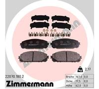 Plaquettes de Frein Kit, Frein à Disque Axial Avant pour Jeep ( Gac Caf ) - Cher