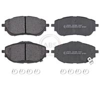 Plaquettes de Frein Kit, Frein à Disque Axial Avant pour Toyota Auris + Van