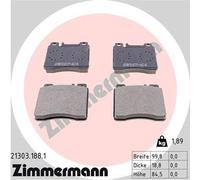 Plaquettes de frein Kit, Frein à disque Axial pour front MERCEDES-BENZ CLASSE S