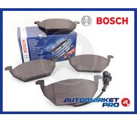 Bosch BP264 - Plaquettes de Frein Avant pour Voiture - Qualité Bosch - Réduction du Bruit et de la Poussière - Certifié ECE-R90 - Sans Cuivre - Jeu de 4 Plaquettes