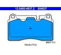 PLAQUETTES DE FREIN LAND ROVER P. RANGE ROVER 2.7-3.6D/4.2-4.4 4X4 05-13