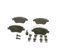 Bosch Plaquettes frein avant BP1023 – ECE-R90, sans cuivre – Jeu de 4 avec accessoires