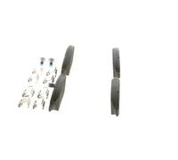 Bosch Plaquettes de frein 0 986 494 157 - Low-Metallic - Avant - Jeu de 4