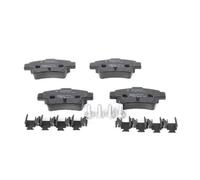 Plaquettes de frein Low-Metallic 0 986 494 222 BOSCH pour FIAT OPEL ABARTH