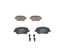 Bosch - Plaquettes frein avant BP1494 - Réduction bruit/poussière, ECE-R90 - Jeu de 4 + accessoires