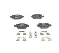 Bosch Plaquettes frein arrière BP1924 – Sans cuivre, ECE R90 – Jeu de 4 avec accessoires