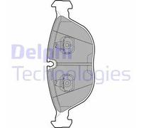 Plaquettes de frein LP1002 DELPHI pour BMW MERCEDES-BENZ AUDI VW BENTLEY ALPINA