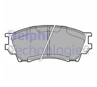 Delphi Technologies LP1063 Plaquette de frein lot de 4