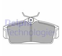 Plaquettes de frein LP1435 DELPHI pour NISSAN PRIMERA Traveller PRIMERA