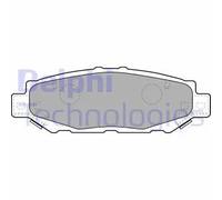 Plaquettes de frein LP1508 DELPHI pour TOYOTA LEXUS