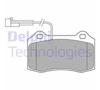 Plaquettes de frein LP1543 DELPHI pour ALFA ROMEO FIAT PEUGEOT