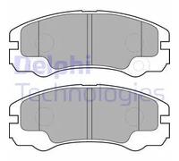 Plaquettes de frein LP1552 DELPHI pour OPEL FRONTERA A FRONTERA B