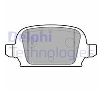 DELPHI LP1677 Plaquettes de frein