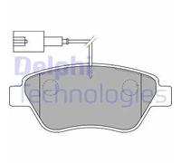 Plaquettes de frein LP1722 DELPHI pour FIAT ABARTH ALFA ROMEO LANCIA CITROËN